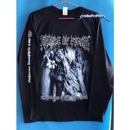 GILDAN76000 180g 100%Cotto Adult Round Neck Long Sleeve T Shirt Hip Hop, Rock, Metal, Straight Breathable No Touch Print Process