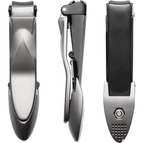 Nail Cutting Clipper Professional Nail Catcher Toe Manicure Trimmer Quality Stainless Steel Pedicure Tool Fingernail Clipper