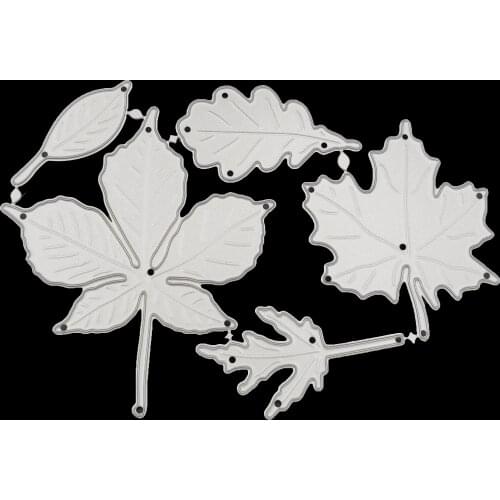 Metal Maple Leaf Set paper die cutting dies for Scrapbooking/DIY Easter wedding Halloween Easter card