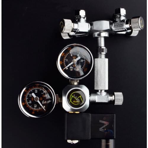 NICLUX New Aquarium DIY Co2 Splitter Regulator Valve Distributor With Multi Way Outlets Aluminum Alloy Plant Fish Tank Accessory