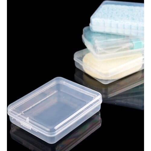 Wholesale Packaging Small Box Chip Box Storage Transparent Plastic Small Product Pp Material Candy Gadgets Box Jewelry Box