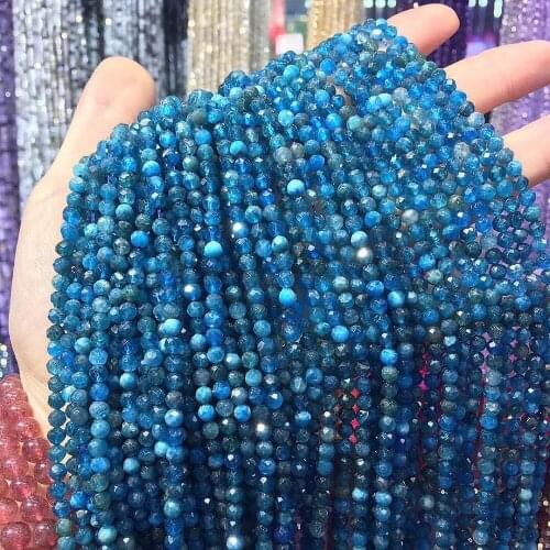 Wholesale Small Beads Natural Stone Beads Pyrite 2 mm Section Loose Beads for Jewelry Making Necklace DIY Bracelet