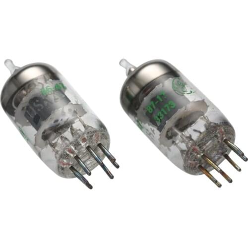 Original 2pcs 7-Pin 5654W Electronic Tube Vacuum Tubes Replacement for 6AK5/6AK5W/6Zh1P/6J1/6J1P/EF95 Pairing Tube Amplifier DIY