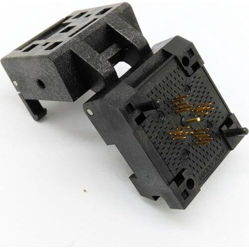 QFN20-0.4 Flip Burning Socket to Dip76 Test Socket 3*3 IC550-0204-009 Burning Burn-in Socket