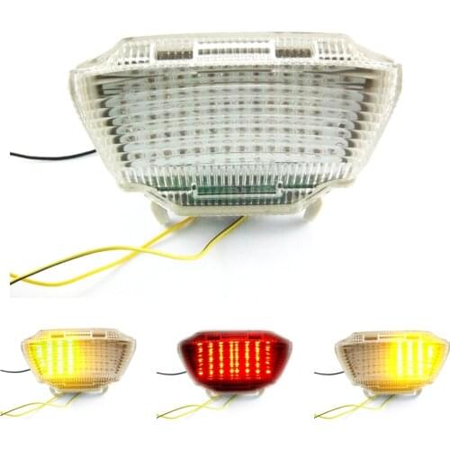 Led Motorcycle Rear Tail Light Brake Turn Signal Integrated For KAWASAKI ZX10R - 2011