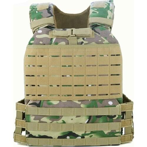 Tactical Molle Airsoft Vest Paintball Combat Training Soft Swat Assault Army Shooting Vest