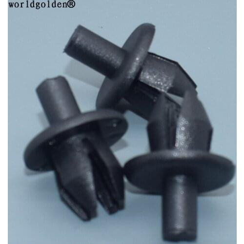 Worldgolden 100pcs auto clips Push-Type Retainer Opel for GM#90138810,13350726,94530507*,Opel: 1719245
