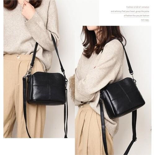 Ladies Shoulder Crossbody Hand Bags for Women 2021 Feminina Main Leather Handbags Women Bags Artificial Sheepskin