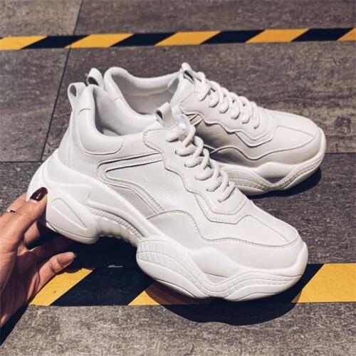 2021 New Stylish Sneakers Women Spring New Vulcanize Shoes Female Platform White Sports Casual Shoes Big Size Zapatos De Mujer