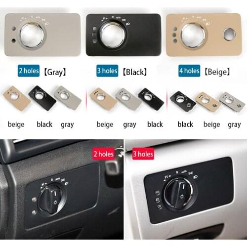1pcs Car Interior Accessories Front Headlight Switch Button Panel Trim Cover for Mercedes-Benz R-CLASS W251 2016-2017
