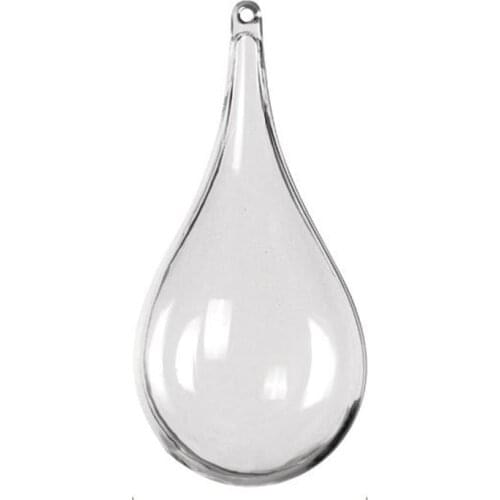 5 Transparent Plastic Acrylic Drop Beads Can Fill The Ball Christmas Tree DIY Jewelry 100% Shatterproof Sturdy And Easy To Fill