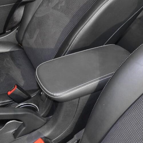 Car Accessories Interior Center Console Lid Armrest Box Leather Cover Sticker Trim For Chrysler 200 2011 2012 2013 2014