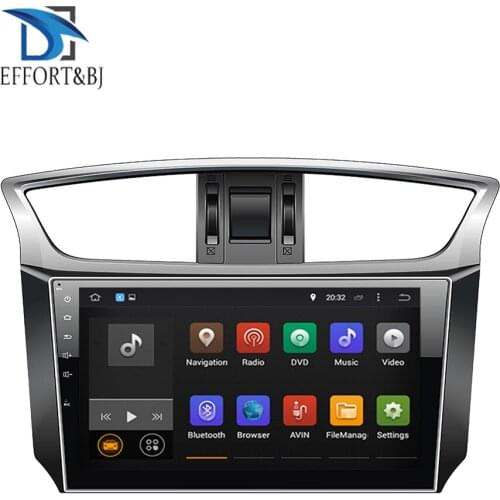 Android 9.0 Octa Core Car GPS Navigation For Nissan Sylphy/Sentra(North America)/B17/Pulsar (Australia) 2012-2019 Car DVD Player
