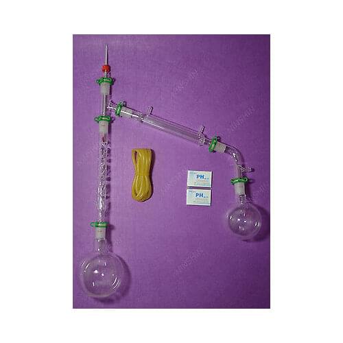 Vacuum Distillation Apparatus,500ML,With Vigreux Distillation Head,24/40 Joint