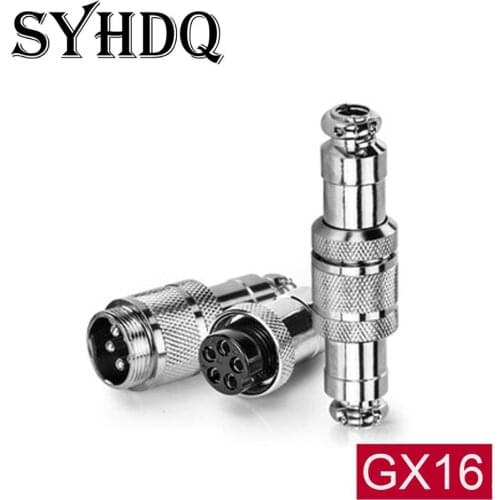 GX16 aviation plug socket connector docking type 2 core 3 core 4 core 5 core 6 core 7 core 8 core 9 core 10 core hole 16mm