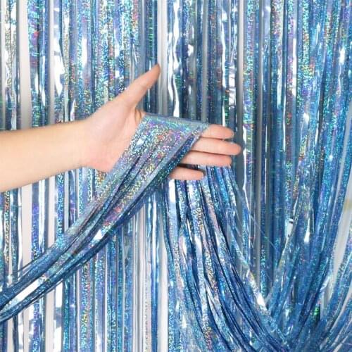 Bachelorette Party Backdrop Curtains Glitter Gold Tinsel Fringe Foil Curtain Birthday Wedding Decoration Adult Anniversary Decor