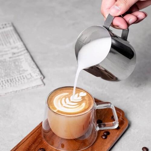 Coffee Milk Frothing Pitcher Cup Steaming Pitchers Stainless Steel Milk coffee Cappuccino Latte Cream Froth Pitcher Jug Maker