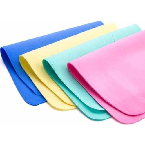 Microfiber Pva Clean Towel Super Absorbent Cloth Multifunction Synthetic Deerskin Cleaning Towel For Car Window Wash Table Wash