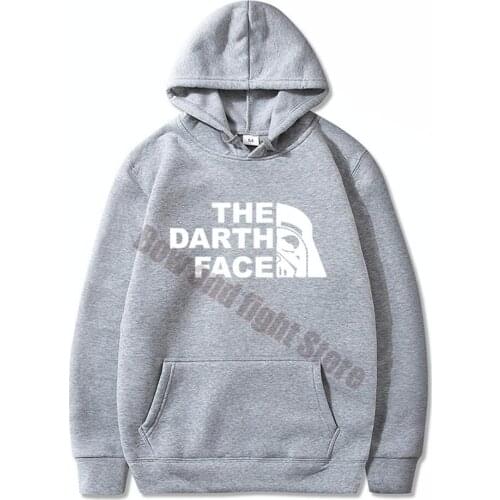 2021The Darth Face Fashion Brand Mens Hoodies Spring Autumn Male Casual Hoodies Men and women Sweatshirt hoody Tops
