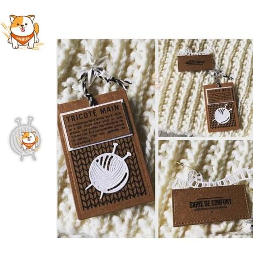 Ball of yarn Metal Cutting Dies Mold Knife Scrapbooking Stencil DIY Embossing Craft Die Cuts Card Making New Dies For 2020