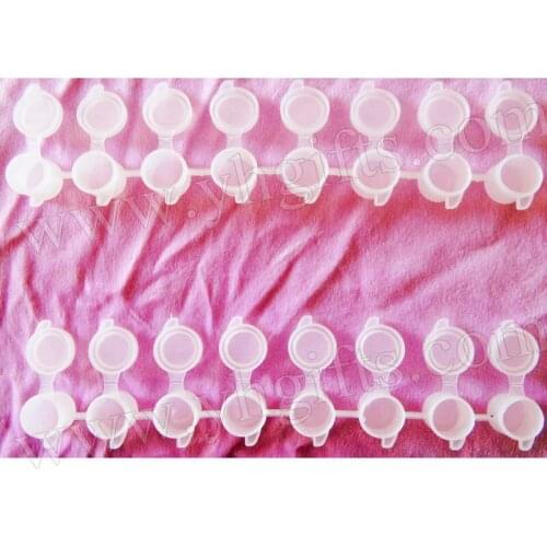 25PCS/LOT,Plastic 3ml 8 box,Paint palette,Paint box,Art tools,Kindergarten supplies,Painting Supplies.Drawing toys.Kindergarten