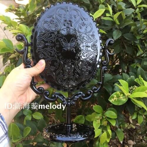 Anna Su desktop makeup mirror retro dressing mirror beauty mirror large mirror Princess desktop mirror