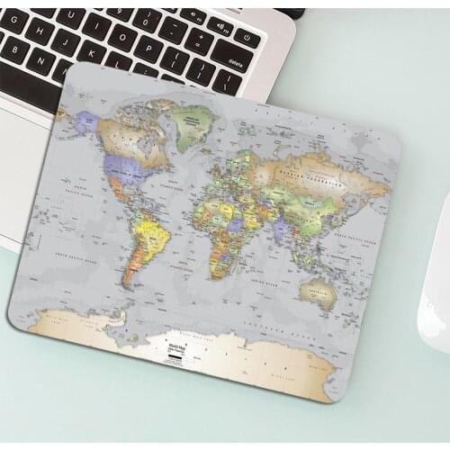 MRGLZY Table Mat Game Player Accessories World Map High Quality Mouse Pad Mouse Pad Best-selling Mouse Pad Computer Mat