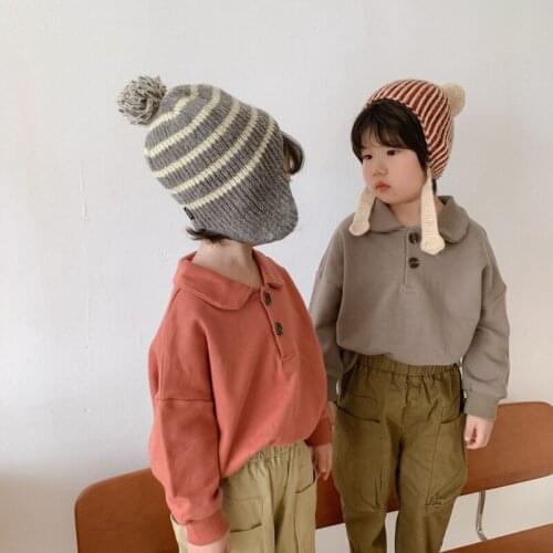 New Girls Boys Babys Kids T-shirt Underwear Outwear 2021 Cool Spring Autumn Overcoat Top Sport Toddler Childrens Clothing