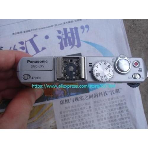 Original For panasonic LX5 flash board Shutter button flash flash top article rotary table