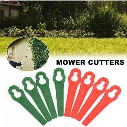 Popular Easy Trim Mower Blades Portable Lawn Grass Trimmer Red Calabash-shaped Green Hot Sale Strimmer Durable 10PCS/Lot