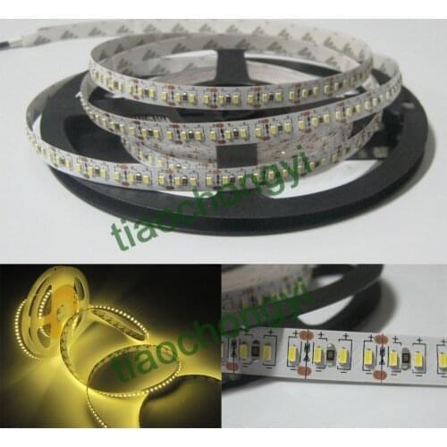 5M Super bright 3014 SMD 1020 LED Strip non-Waterproof 12V 204leds/M Warm White