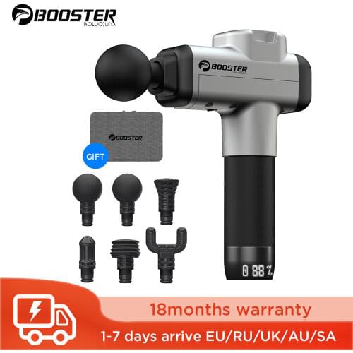 Booster M2-A Electric Massage Gun High Frequency Muscle Relax Body Neck Relaxation Professional Powerful Massager Gym Fitness