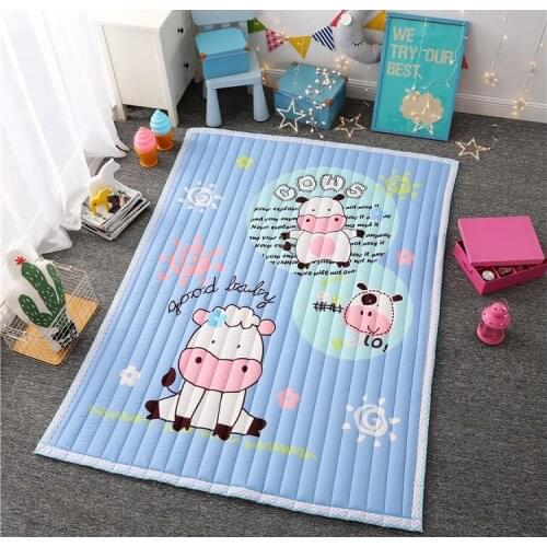 Thicken Infant creeping skid-proof healthy cartoon animal Carpet mat Four Seasons baby Living Room Bedroom game mat carpet
