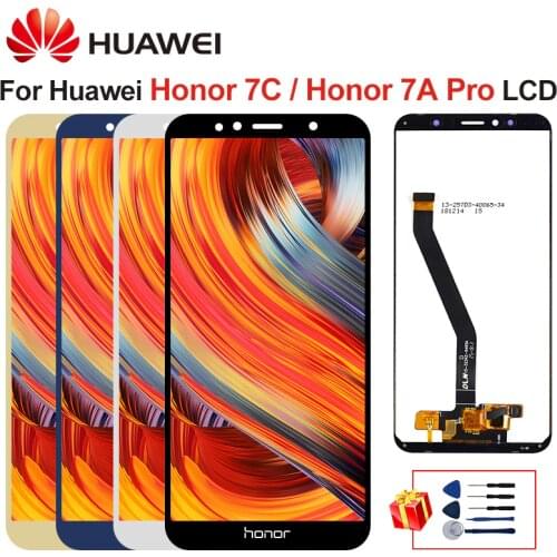5.7" Original For Huawei Honor 7C LCD Honor 7A Pro Aum-L41 Aum-L49 LCD Touch Screen Display Digitizer Replacement Assembly Parts