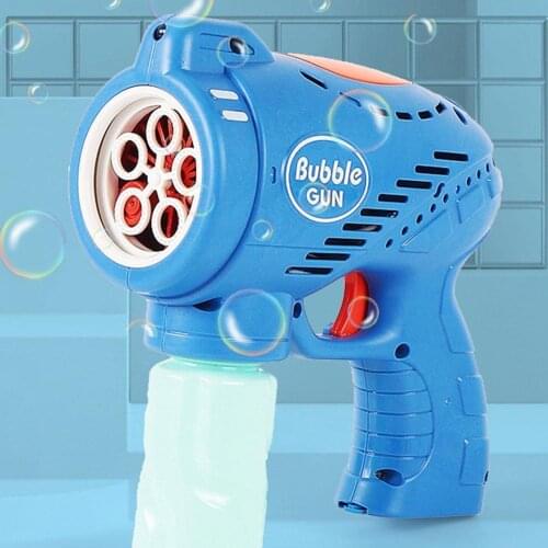 100ML Automatic Music Bubble Machine Cartoon Bubble Toys For Kid Machine Blowing With Bubble Soap Summer Bubble Water Outdo W2J4