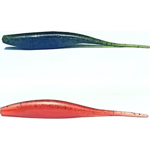 6pcs 14cm/9g big size soft lure soft bait sea fishing lure soft fishing lure mixed colors 6pcs in a package Free shipping