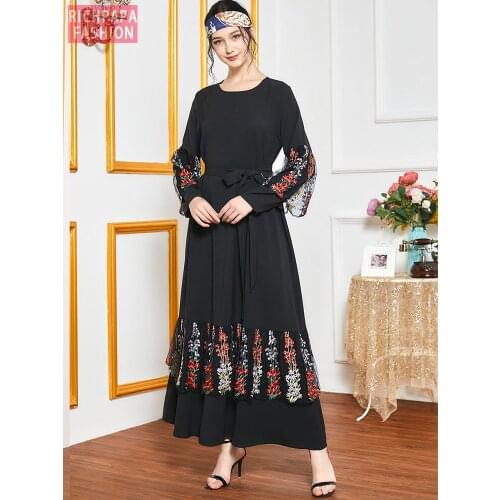 Abaya Dubai Muslim Fashion Hijab Dress American European Islamic Clothing Abayas For Women Robe Femme Musulman De Mode Vestidos