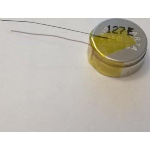 10PCS CP1254 coin cell battey rechargeable 3.7v LI-ion 4.2v 60mah 12*5.4mm Bluetooth headset battery with