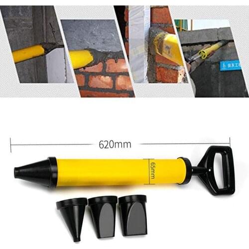 Cement mortar caulking gun anti-theft door grouting plug seam filling machine round flat mouth cement grout