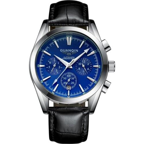 Guanqin GQ01231 Mechanical Watch Men Movement Automatic Watches Luxury Waterproof Sapphire Relogio Masculino