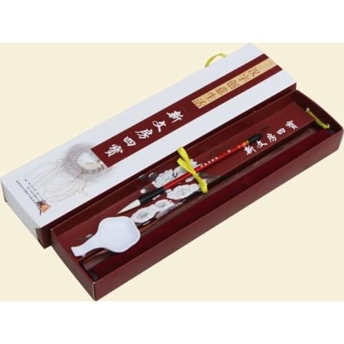 Water color coth Imitation paper million times writing scrolls thick brush pencil water write cloth suit calligraphy practice