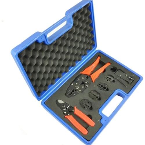 LS-05H-5A2 High Quality Combination Tools in plastic box with LS-05H Crimper LS-206 Cutter LS-312B Stripper and die sets