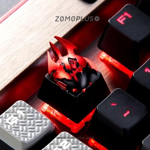Keycap mechanical keyboard key cap personality design, Heart of Tarrasque DOTA2 Game theme key cap aluminum alloy keycaps,Z07