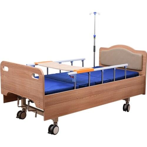 Mobile medical bed household multifunctional nursing bed double rocking nursing home medical bed