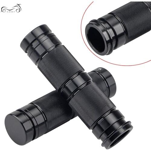 Motorcycle 1" Handle Grips Electronic Throttle Hand Grips Handlebar Fit For Harley Touring Street Electra Road Glide Softail