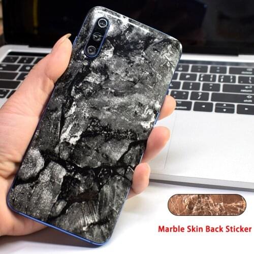 Marble Matte Protective Film Wrap Skin Phone Back Paste Sticker For Xiaomi Mi CC9e Mi9 SE Mi8 Pro Mi8 Lite Back Sticker Film