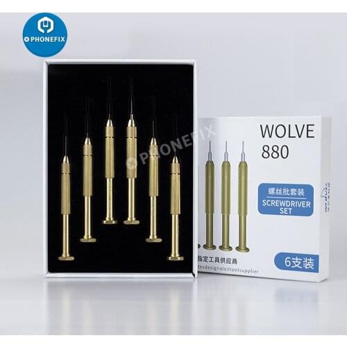 Precision 3D Screwdriver Set Super Hardened Batch Head Copper Handle Screwdriver for iPhone 7-11 for Xiaomi Huawei Repair Tools