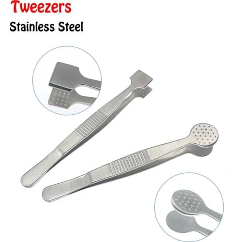 Stainless Steel Tweezers Ophthalmic Forceps Micro Instruments Trachoma Tweezers Eye Surgery Tool