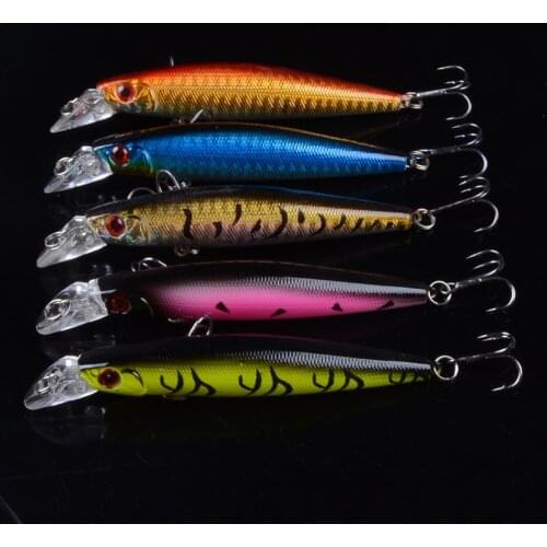 1pcs New Laser Minnow Fishing Lures 10cm 9.4g Fishing Hard Bait Crankbaits Isca Artificial Pesca Sea Wobbler Swimming Baits Isca