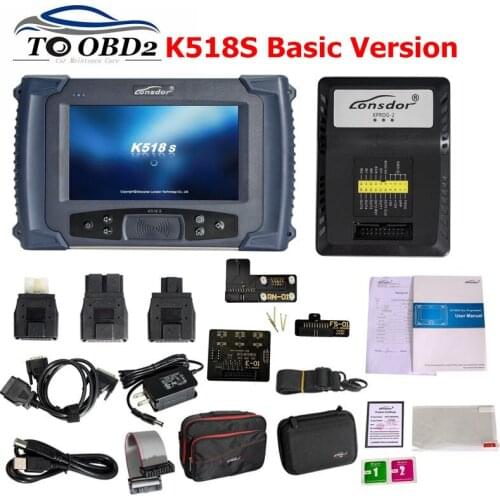 Lonsdor K518S Basic Version Auto Key Programmer No Tokens Limitation Supports All Makes and Odometer Adjustment Function